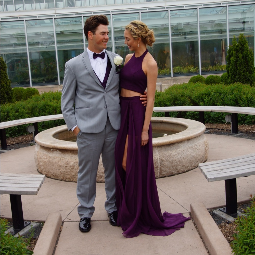 Jovani 2018 purple prom dress